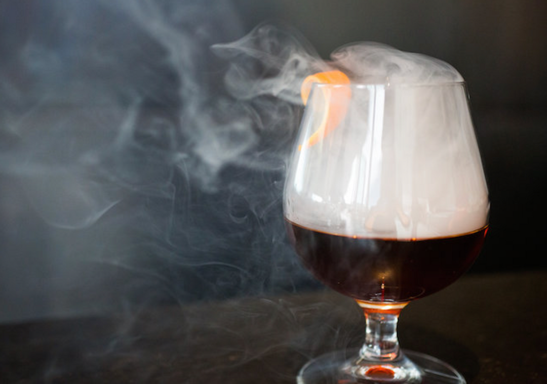 Dragon's Breath Smoked Cocktail
