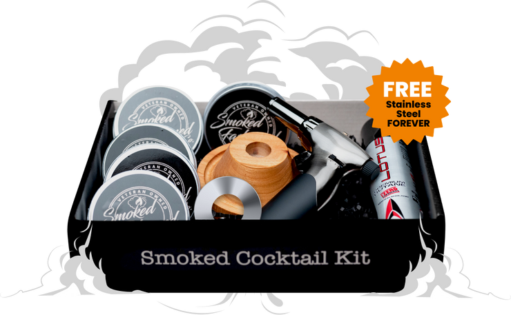 Smoked Cocktail Kit (w/ Stainless Steel FOREVER Insert)